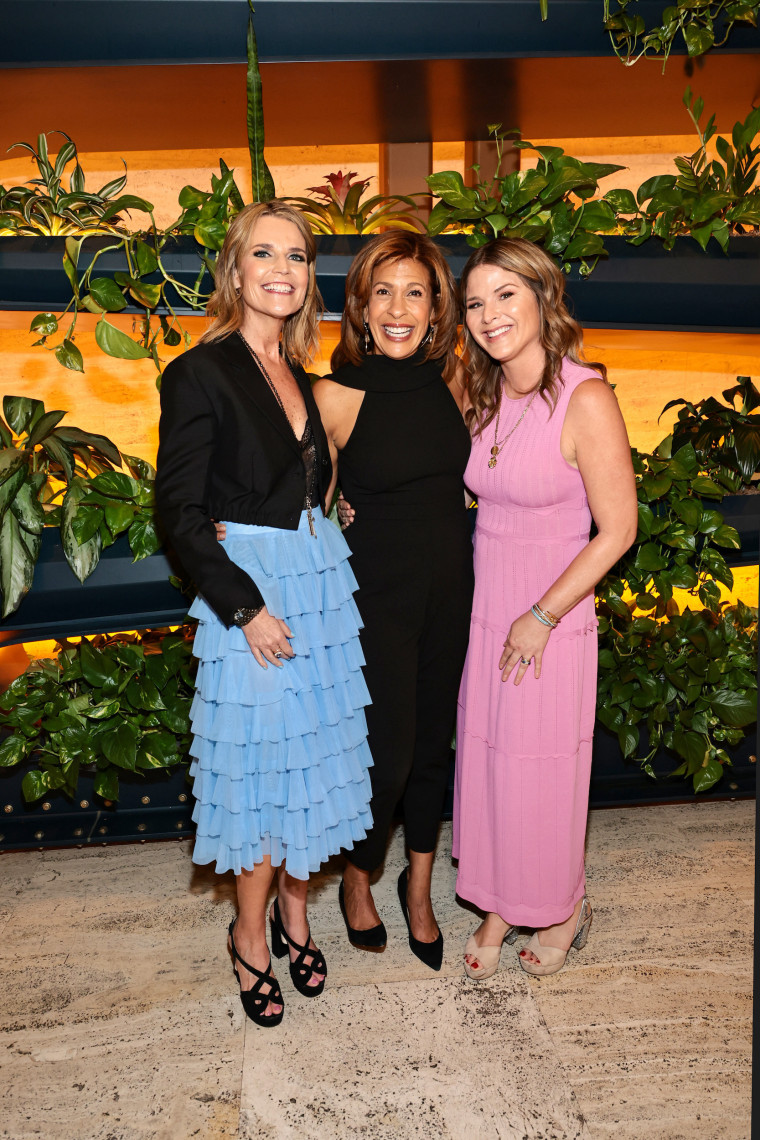 Savannah, Hoda and Jenna attend The Hollywood Reporter Most Powerful People in Media in NYC on May 17, 2022.