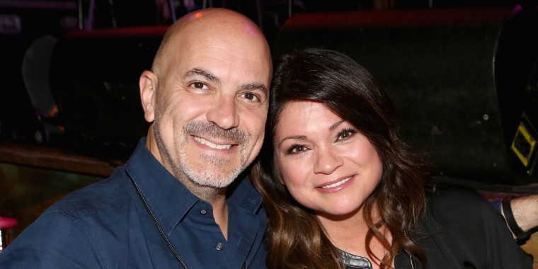 Tom Vitale and Valerie Bertinelli at Power of Pink 2014 Benefiting the Cancer Prevention Program on Oct. 23, 2014 in West Hollywood, California.