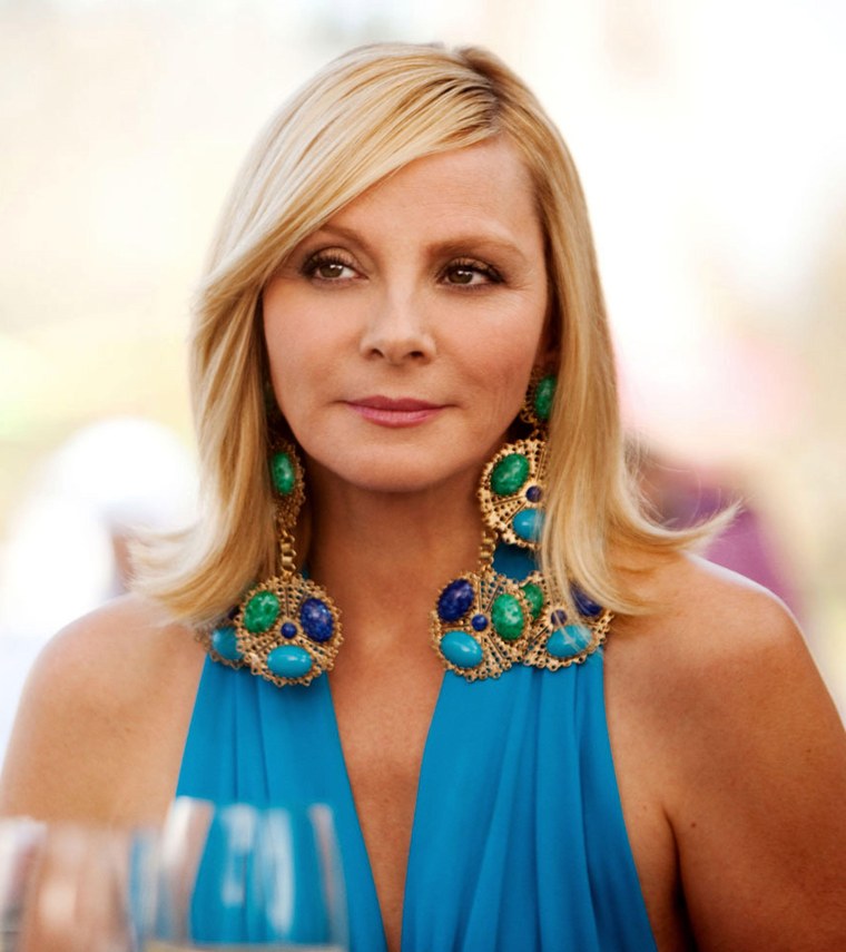 Kim Cattrall as Samantha Jones in "Sex and the City 2."