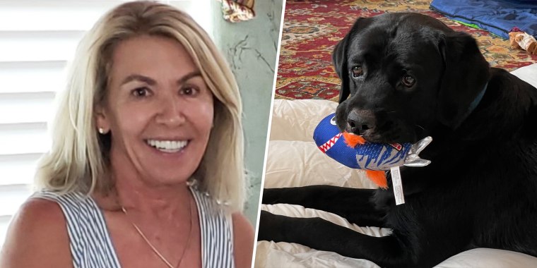 Sherry Noppe disappeared for three days with her black Lab, Max.