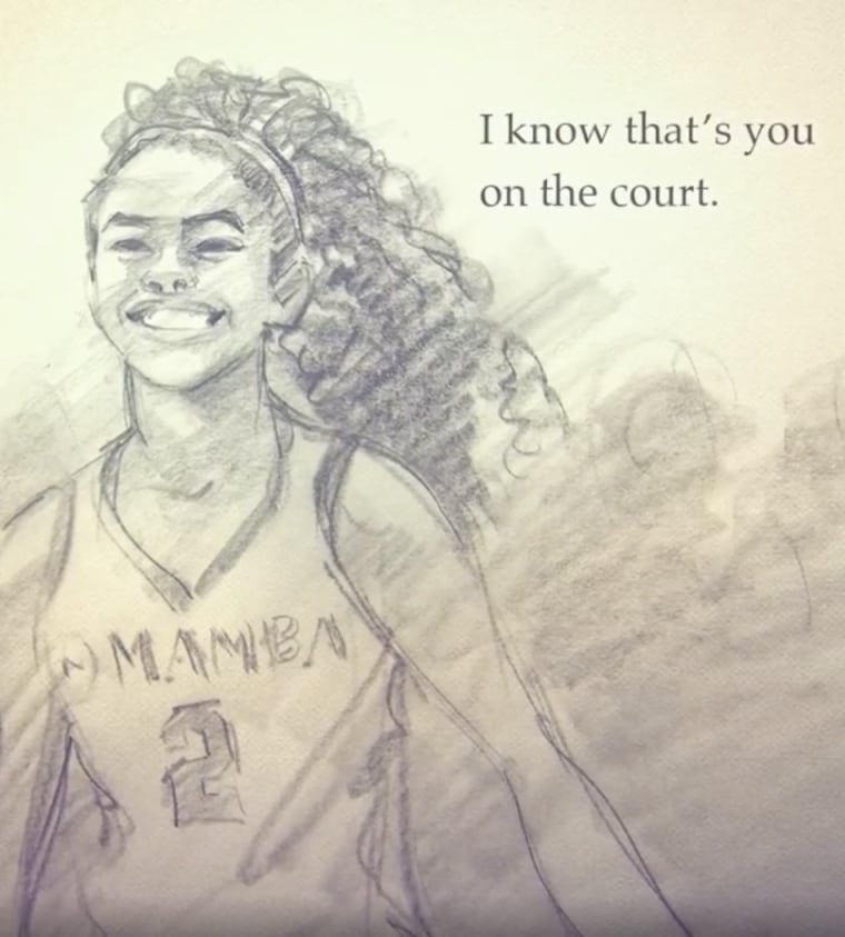 Vanessa Bryant Shares Powerful Animated Tribute For Daughter Giannas