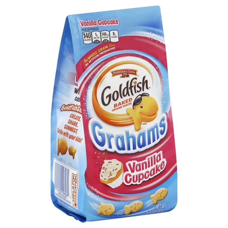 Goldfish Grahams: Let's just say we don't care for these.