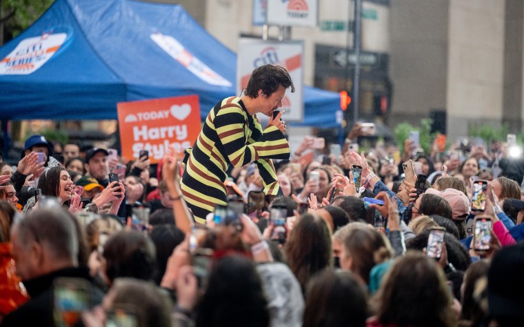 Harry Styles spots a fellow Packers fan at his concert in Minnesota