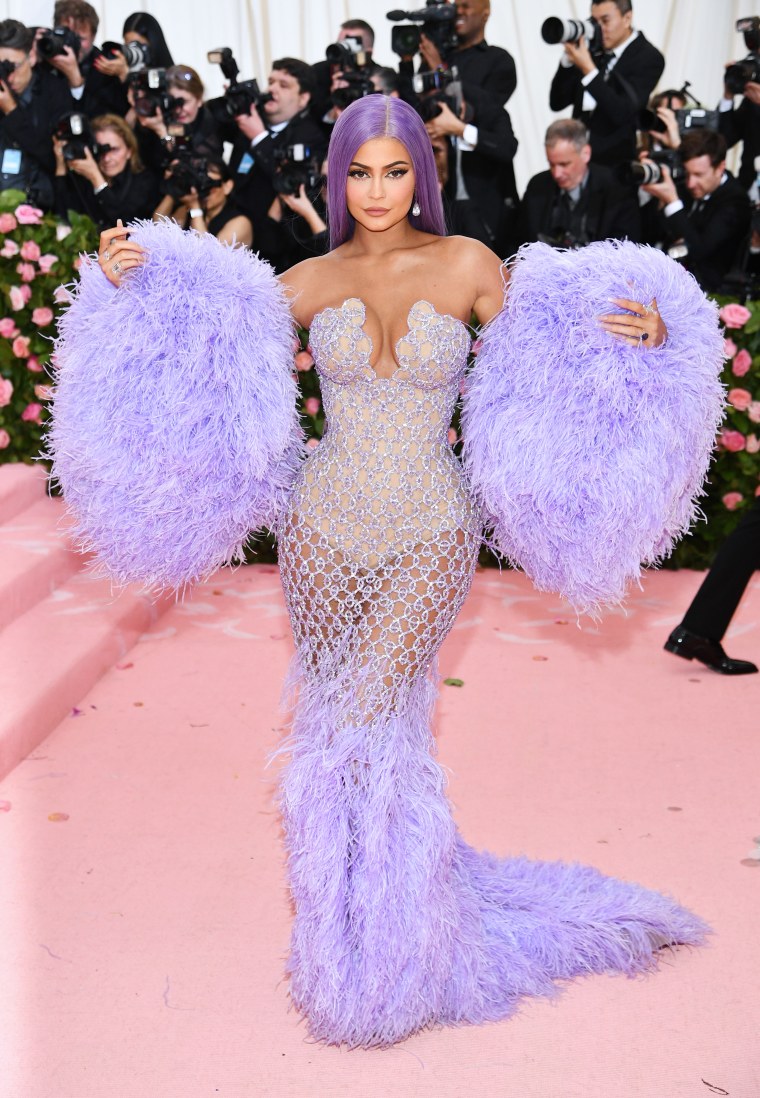 Kylie Jenner in purple gown at Met Gala 2019 ~ I want her style