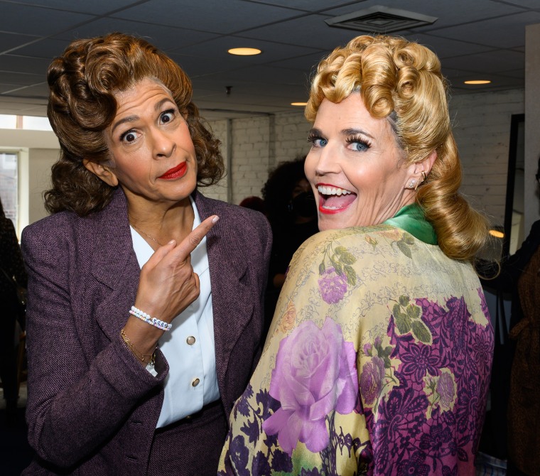 Hoda Kotb and Savannah Guthrie transformed into a dogged investigative duo.