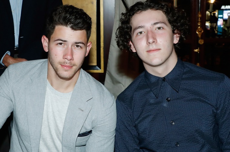 Nick Jonas and Frankie Jonas