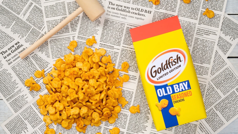 Old Bay is teaming with Goldfish just in time for the 60th anniversary of this timeless snack cracker.