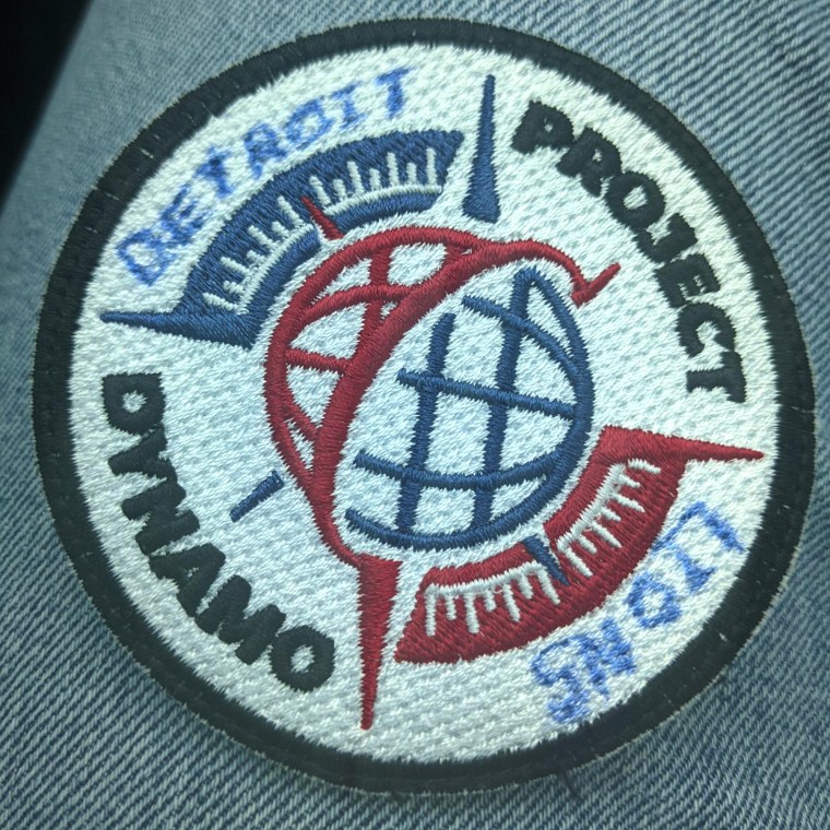 A picture of the rescue Mission's patch.