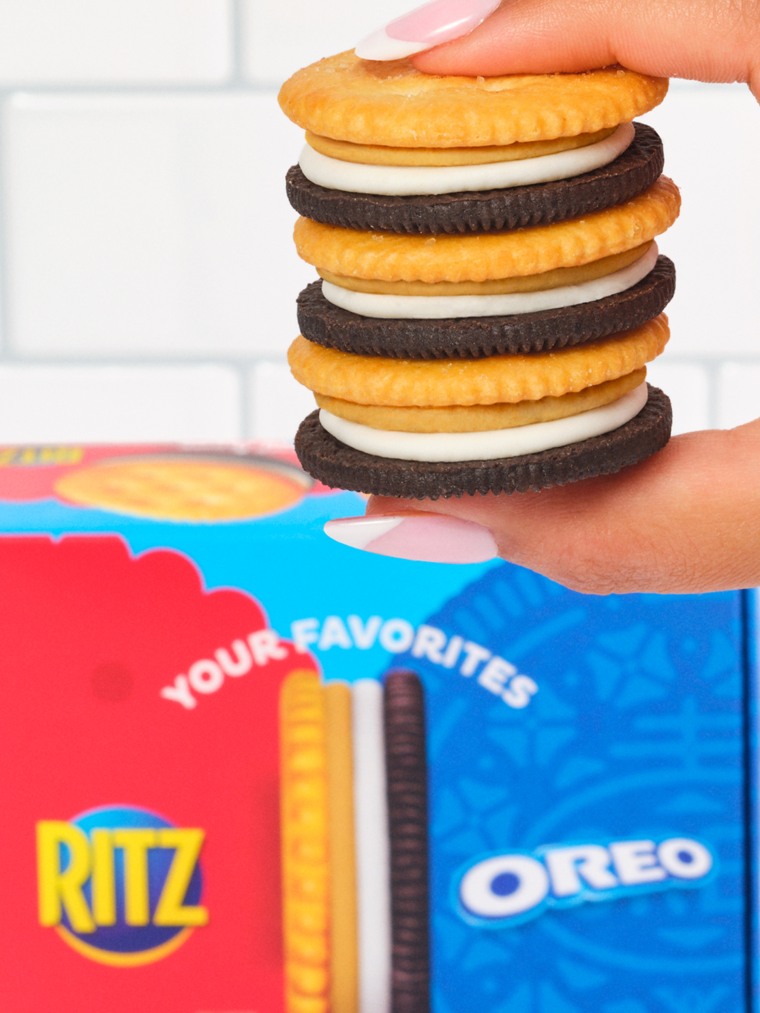 A stack of the sweet-and-salty snack (rhyme intended).