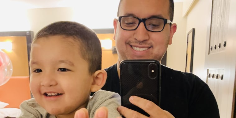 When Levi was 2.5 years old, he was diagnosed with leukemia. When it came back in 2021, he needed a transplant and his dad, Geovani Gálvez was the best match for him.