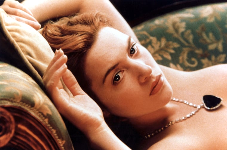 Kate Winslet in Titanic, 1997.
