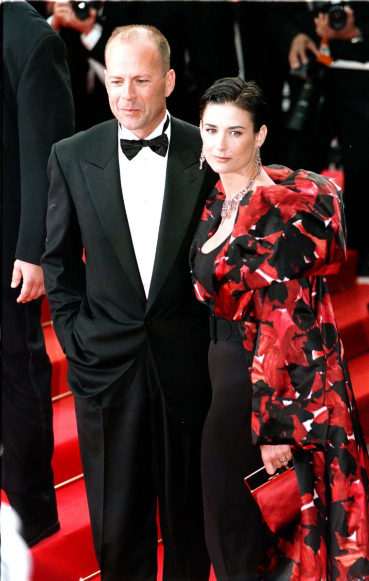 Bruce Willis & Demi Moore Cannes