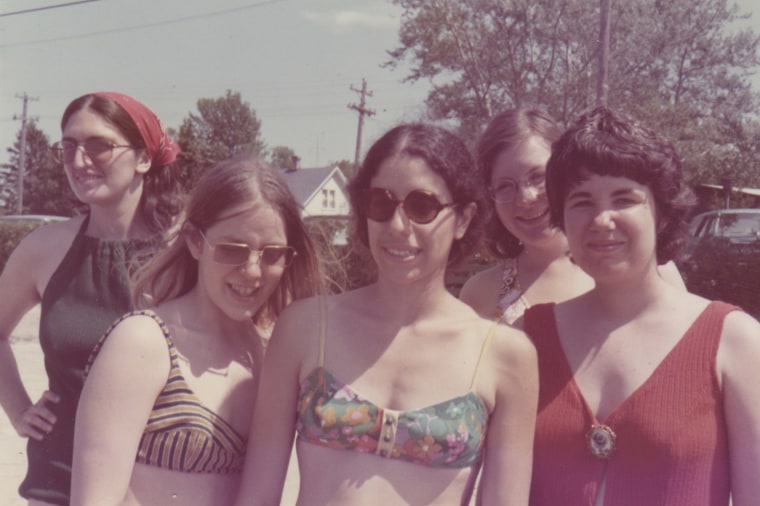 From left: Martha Scott, Jeanne Galatzer-Levy, Abby Parisers, Sheila Smith and Madeline Schwenk. 