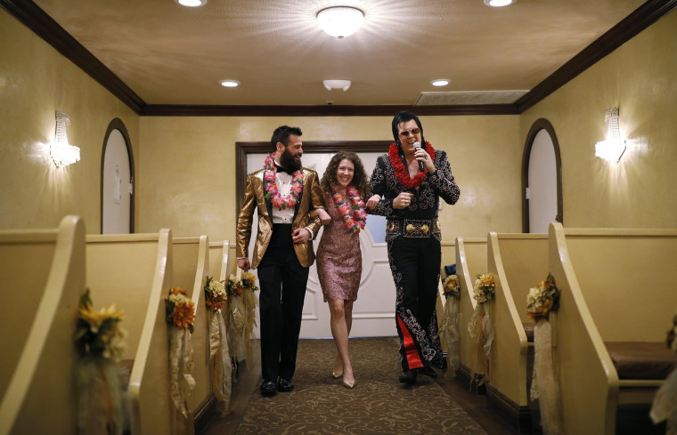 Image: Elvis wedding