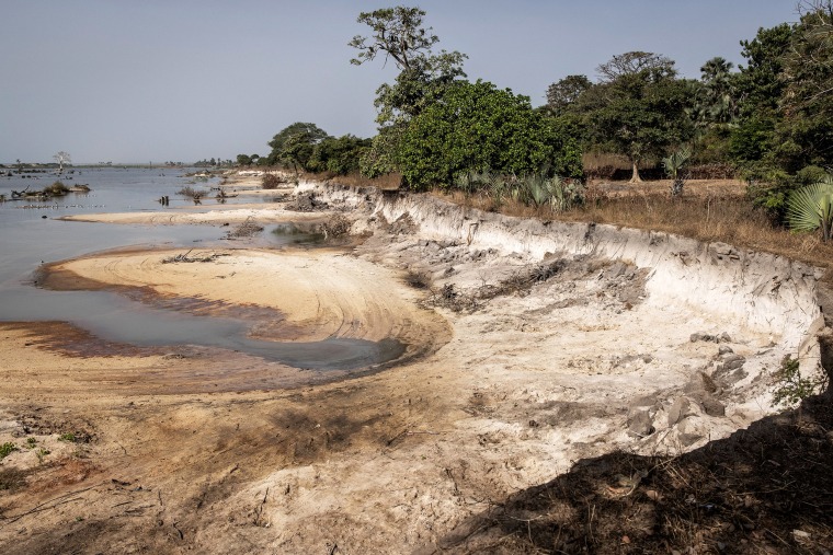 Image: Gambia sand mining