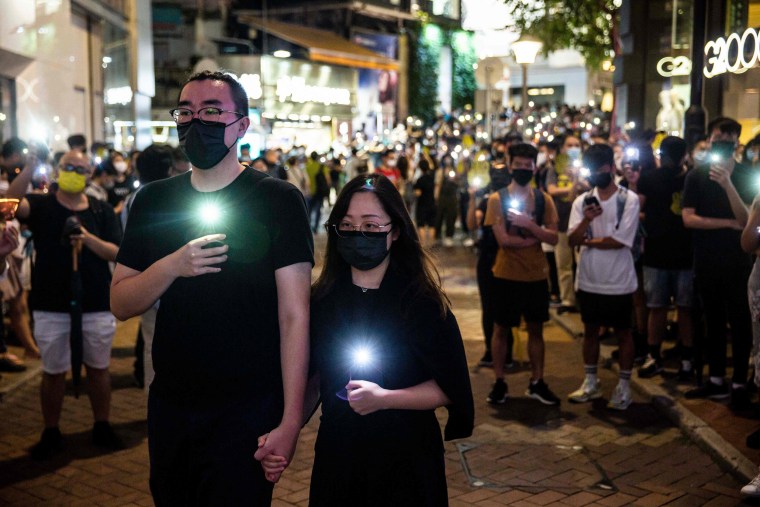 Image: HONG KONG-CHINA-POLITICS-TIANANMEN