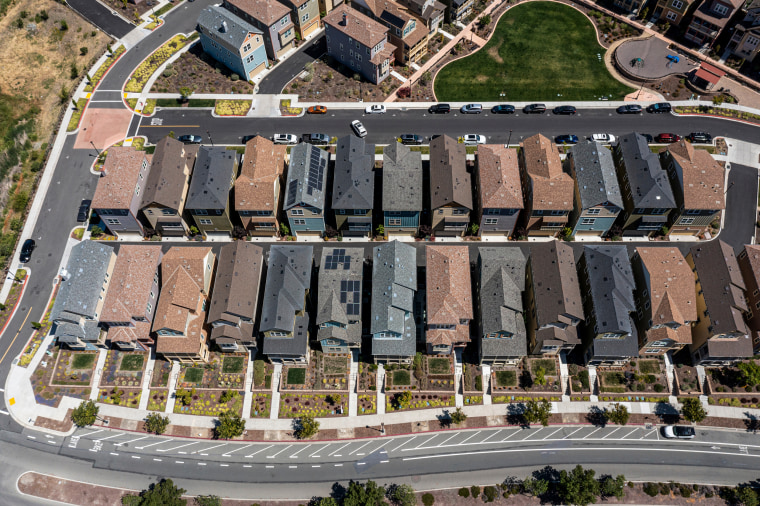 Houses in Hercules, Calif., on May 31, 2022.