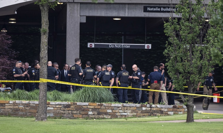 Image: Shooting At Tulsa Medical Building Leaves Four Dead