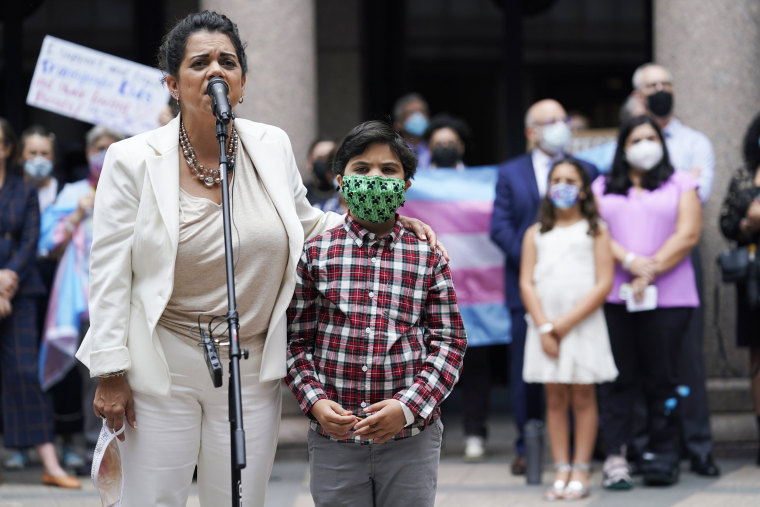 Parents speak about transgender legislation in Texas