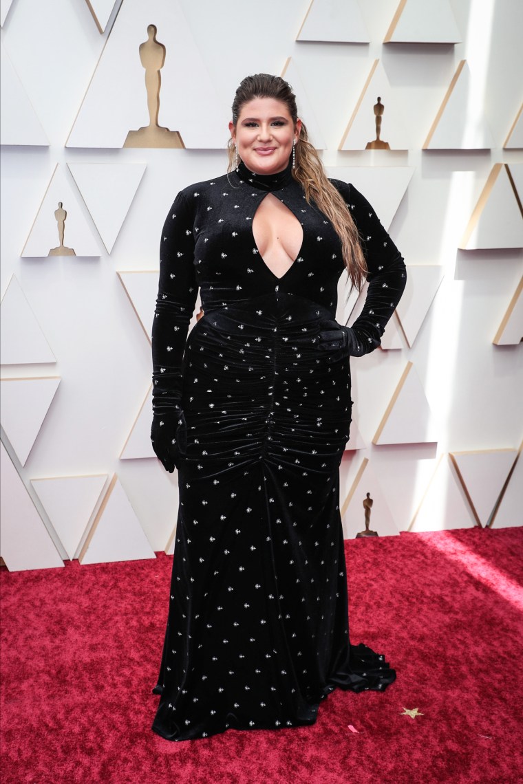 Remi Bader at the Oscars in Hollywood, Calif., on March 27, 2022.