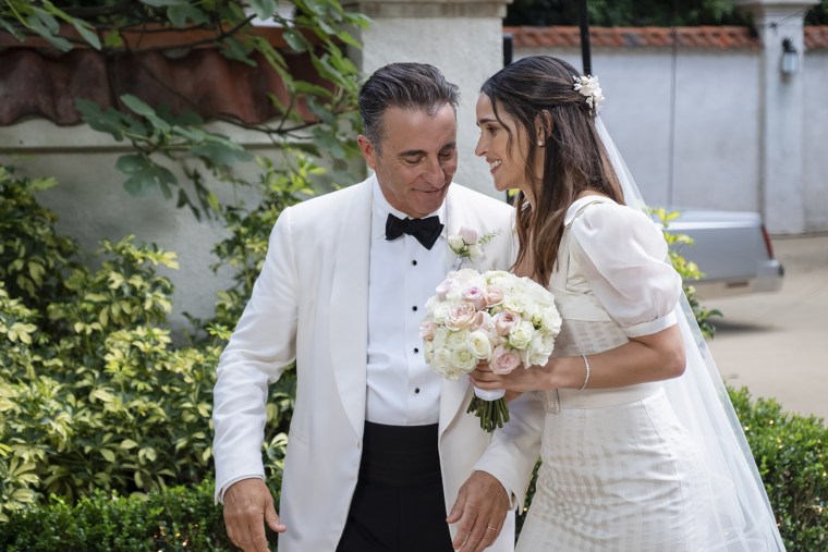 Image: Andy Garcia as Billy and Adria Arjona as Sophie in "Father of the Bride."
