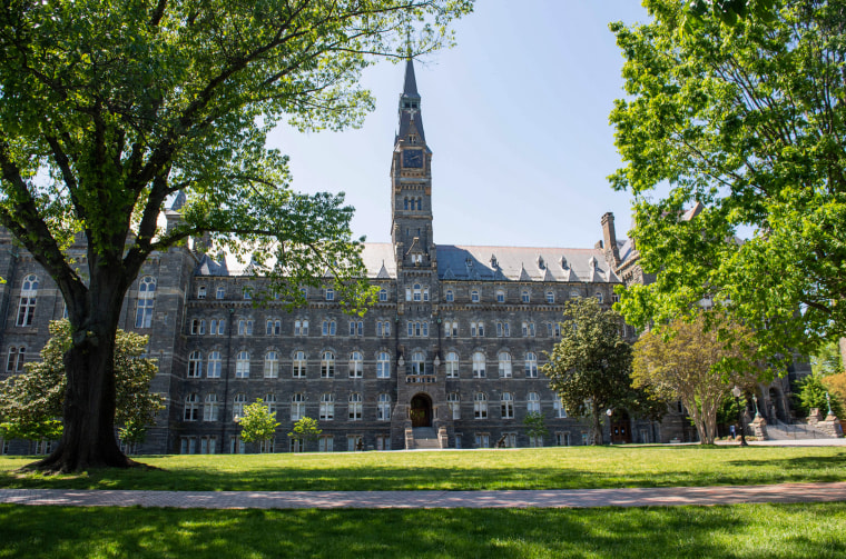 The Georgetown University campus.