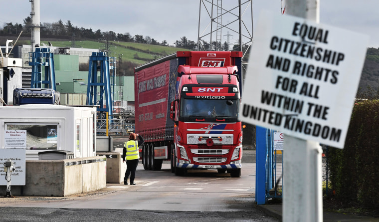 DUP Stops Border Checks Of Goods Entering N.I. From Britain