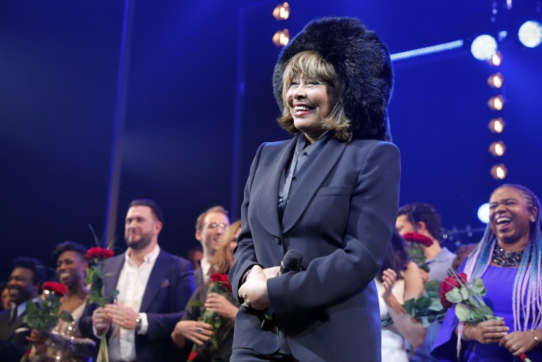 Image: Tina Turner during the premiere of the musical 'Tina - Das Tina Turner Musical' at Stage Operettenhaus in March, 2019 in Hamburg, Germany.