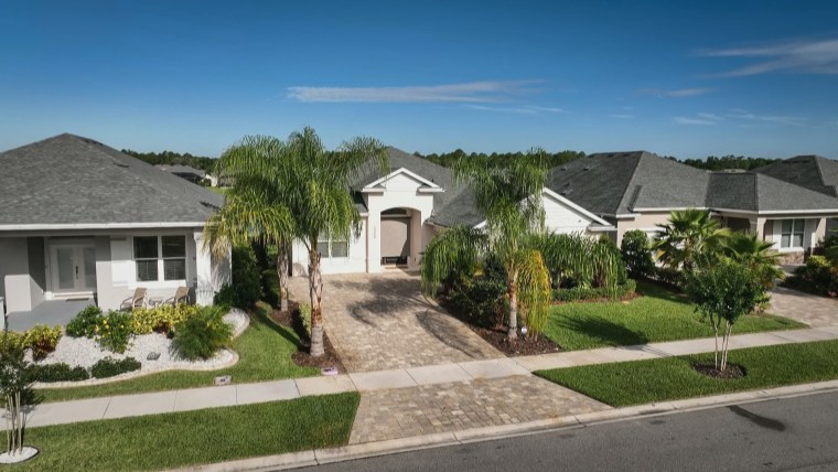 The family’s New Smyrna Beach house.