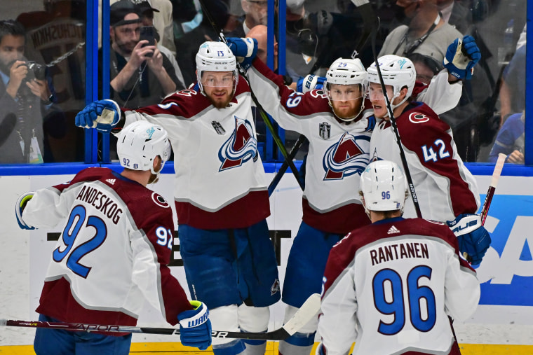 Colorado Avalanche win first Stanley Cup title since 2001