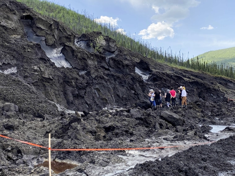 Nun cho ga was discovered at Treadstone Mine on Eureka Creek, Yukon.