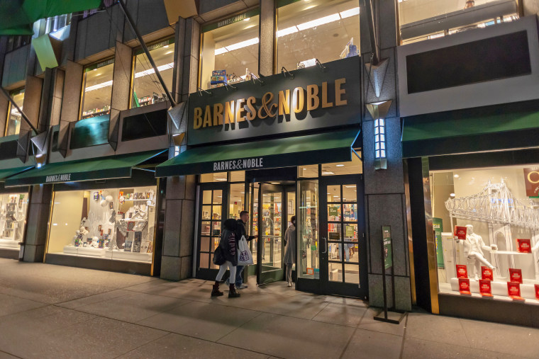 A Barnes & Noble bookstore in New York.