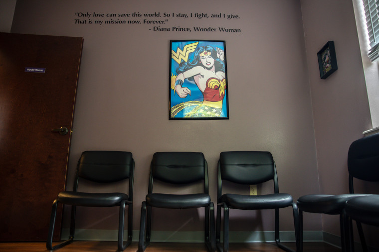 Image: A waiting room at the Whole Woman's Health of Austin abortion clinic in Austin, Texas on June 28, 2022.