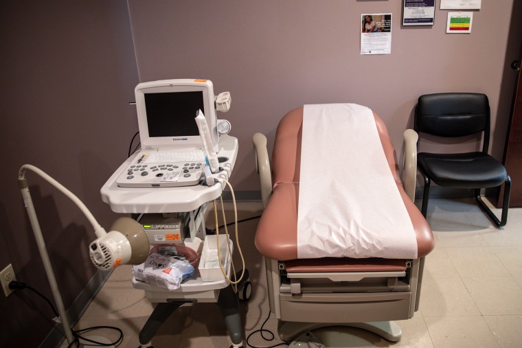 A surgical room at the Whole Woman's Health of Austin abortion clinic, one of Texas’ few abortion clinics.