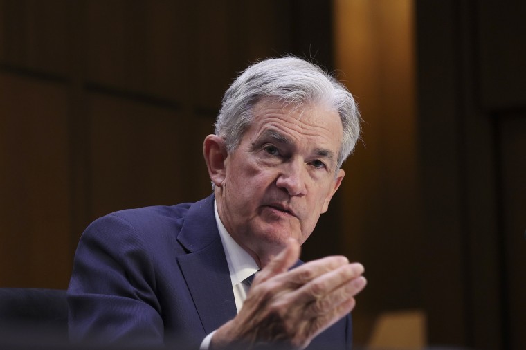 Image: Jerome Powell during a hearing in Washington on June 22, 2022.