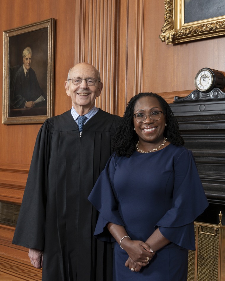 Justice Breyer (Retired) and Justice Jackson