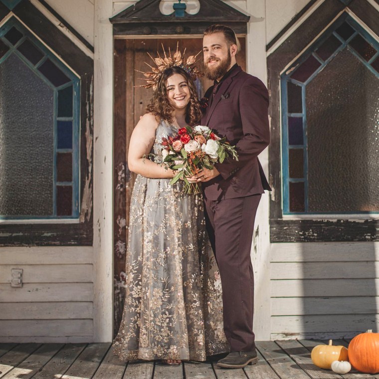 Sam Peagler and with his wife.