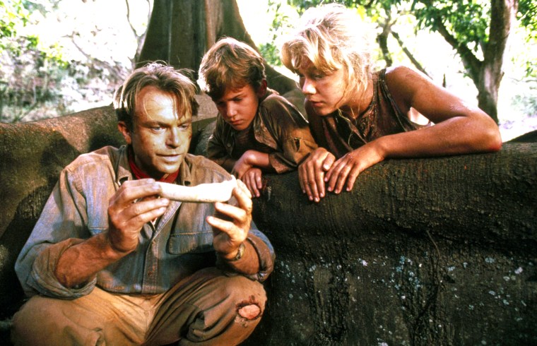 Jurassic Park, Sam Neill, Joseph Mazzello, Ariana Richards, 1993.