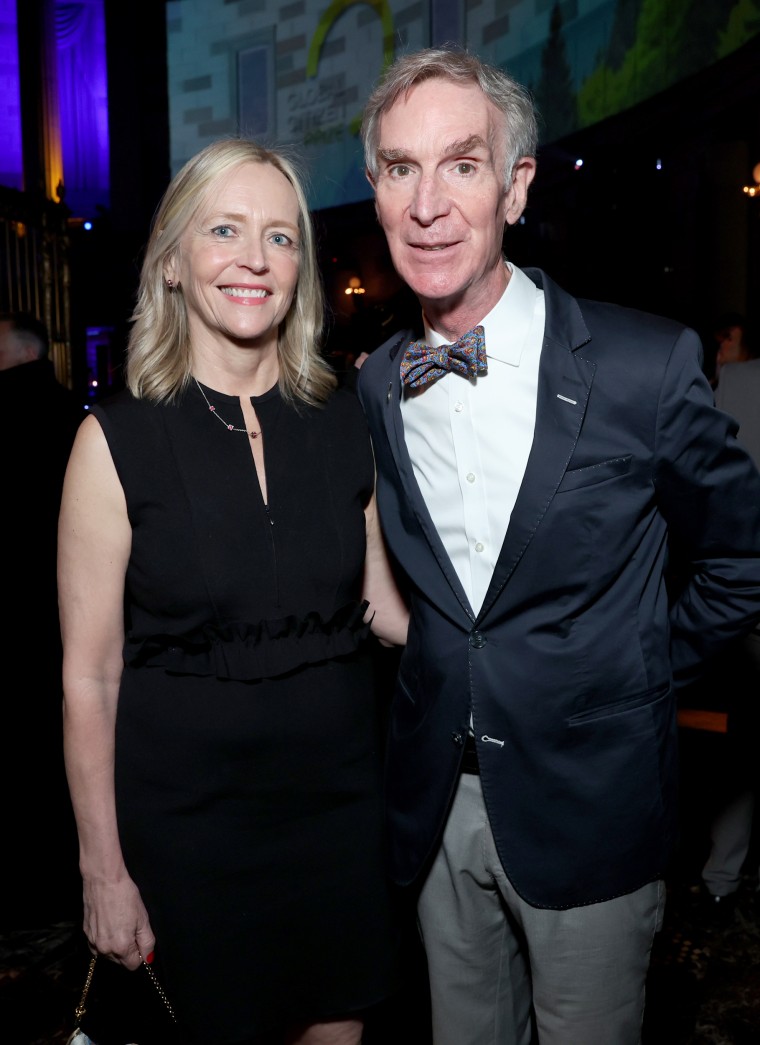 Liza Mundy and Bill Nye