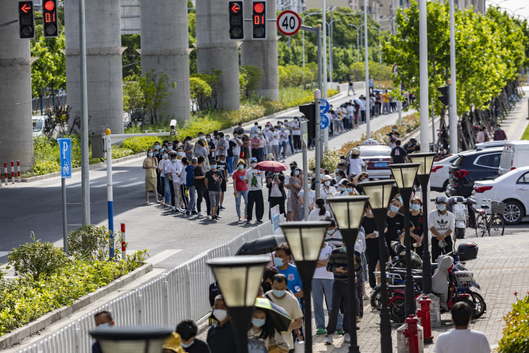 Daily Life In Shanghai During Lockdown