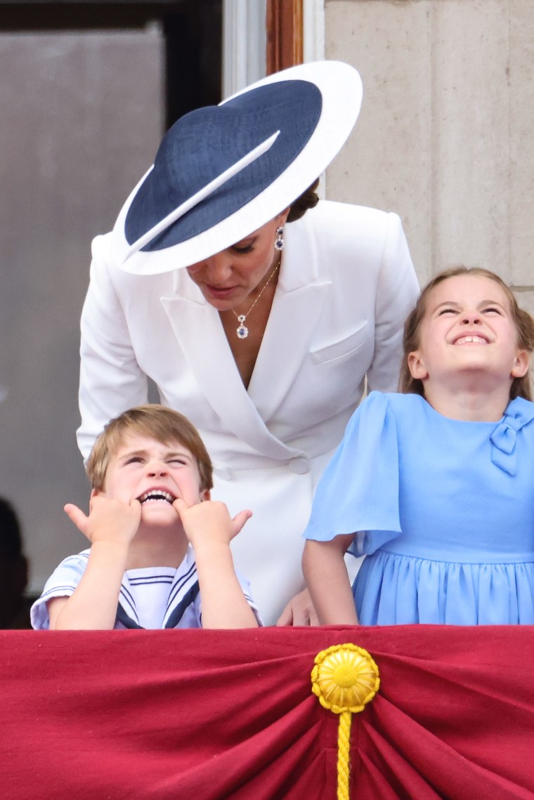 Prince Louis steals the show at Trooping the Colour parade