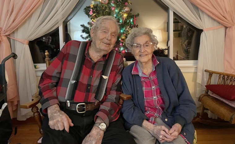 Hubert built the Hamilton, Ohio, home that he and June have lived in for more than 68 years.