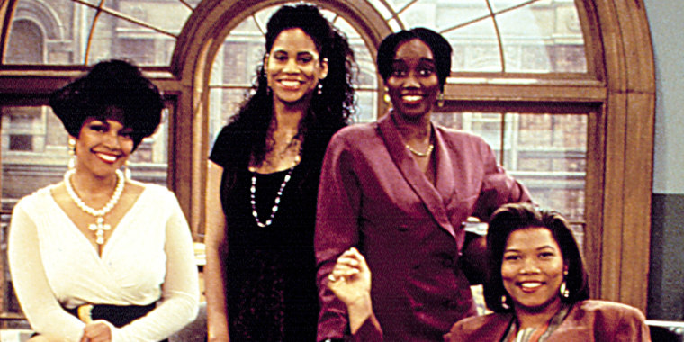LIVING SINGLE, Kim Fields, Kim Coles, Erika Alexander, Queen Latifah, 1993-1998.