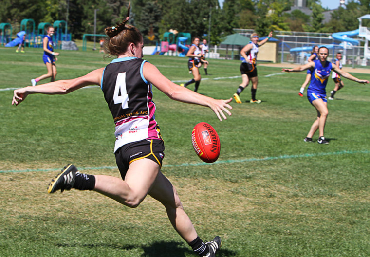 A scrimmage at GALS.