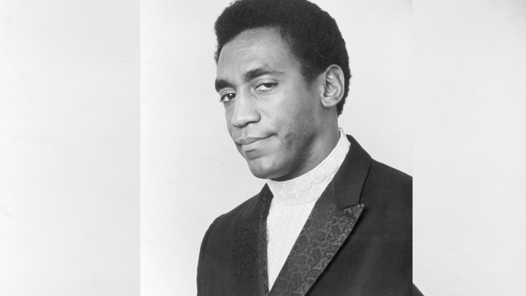 Bill Cosby en los años setenta, retrato de joven del actor.