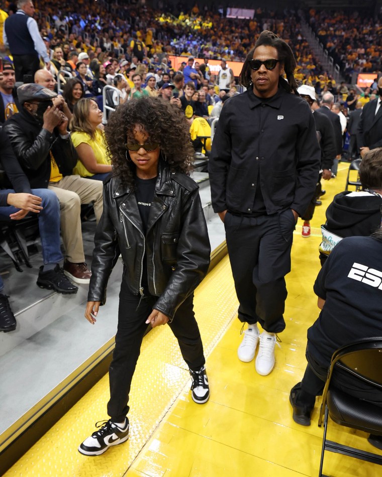 Blue Ivy brings Louis Vuitton to the NBA All-Star Game