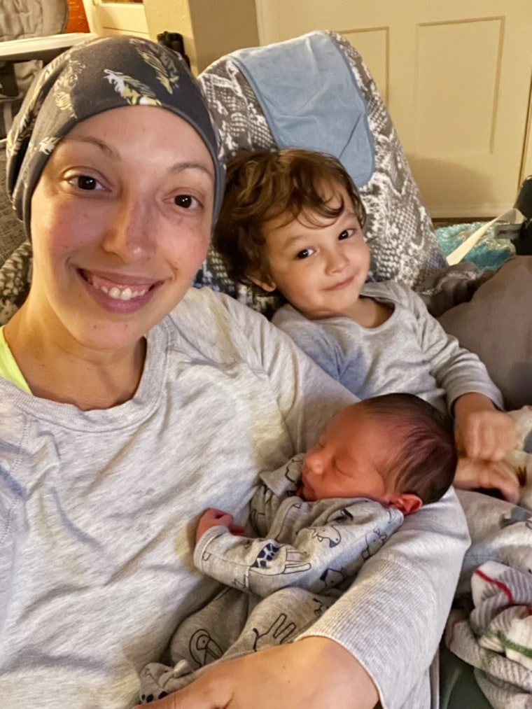 Healing from radiation while caring for a newborn and a toddler felt tough at times. But Stephanie Rifici felt grateful that she could be treated for breast cancer while being pregnant with her second son. 