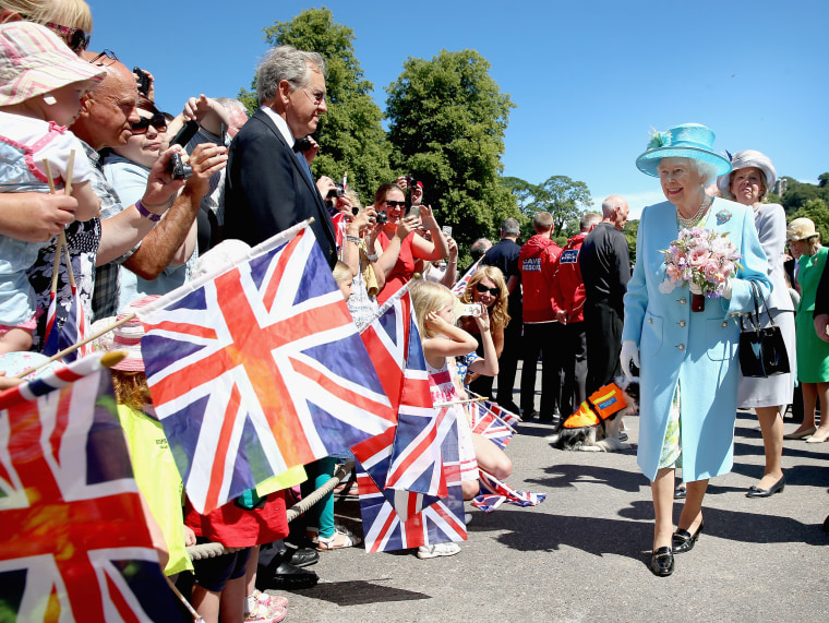 Queen and Duke of Edinburgh visit Derbyshire