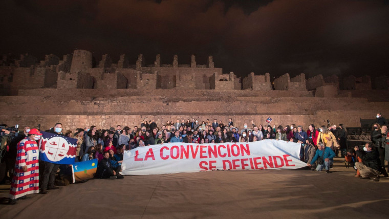 Integrantes de la Convención Constitucional de Chile el 16 de mayo de 2022