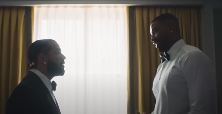 Triston Thompson makes a cameo in Drake's new "Falling Back" music video.